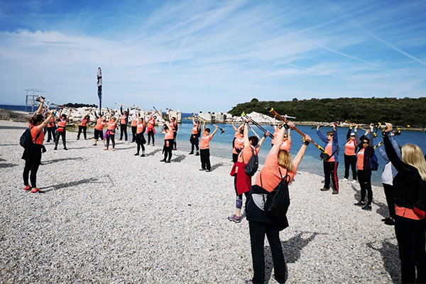 Lim Bay Nordic Walking Day